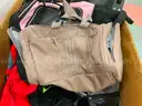 Large Box of Misc. Bags, Backpacks, Purses and Duffels