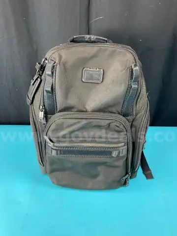Fashion Bag Labeled Tumi Alpha Bravo Search Backpack