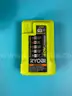 Ryobi 40V Expand-It Power Head Model RY4006VNM with 4ah Battery Model OP40401 and Charger Model OP403, All Power On