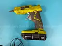 2 - Ryobi Cordless Power Tools with Batteries and Charger, All Power On