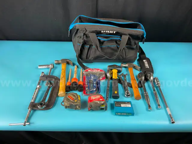 Hart Tool Bag with Misc. Hand Tools