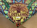 Large Pop-Up Tent with Rainfly Labeled Lost Lands, Make and Model Unknown (Includes Accessories)