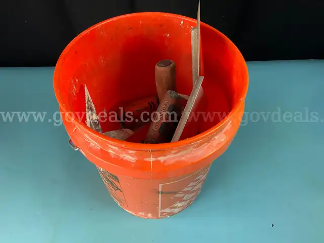 Bucket of Misc. Hand Tools