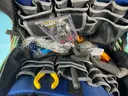 Lincoln Tech Tool Bag with Welding accessories, AC Attachment and Misc. Hand Tools