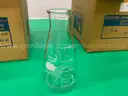 12 - Corning Pyrex 500ml Erlenmeyer Flasks Model 5100 in Boxes