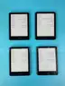 4 - Amazon Kindle (Unlocked) Paperwhite Tablets, All Power On