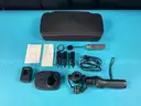 DJI Gimbal and Video Camera Set with Case, Powers On