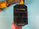 2 - DeWalt Cordless Power Tools with Batteries, Both Power On
