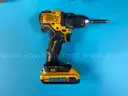 2 - DeWalt Cordless Power Tools with Batteries, Both Power On