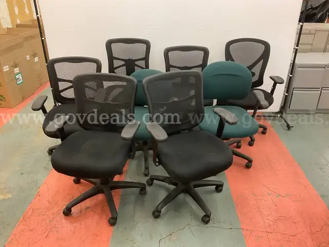 8 - Misc. Rolling Office Chairs
