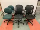 6 - Misc. Rolling Office Chairs