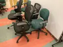 6 - Misc. Rolling Office Chairs