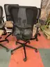 7 - Haworth Zody Mesh Rolling Office Chairs, Dimensions: 29" x 29", Height Adjustable