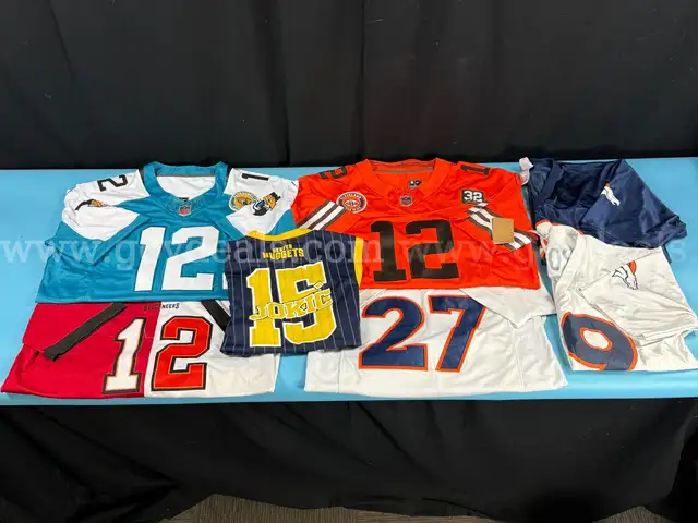 Lot of Misc Sports Jerseys