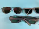 5 - Fashion Sunglasses Labeled as Maui Jim With 2 - Cases