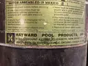 Hayward Super II Pool Pump, Model C48K2N143B3 On Cart With Hose Attachment & Ames Hose Cart