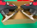 5 - Pairs of Ferland Ice Skates, Model F-10, Sizes: 4, 4, 3 & 7
