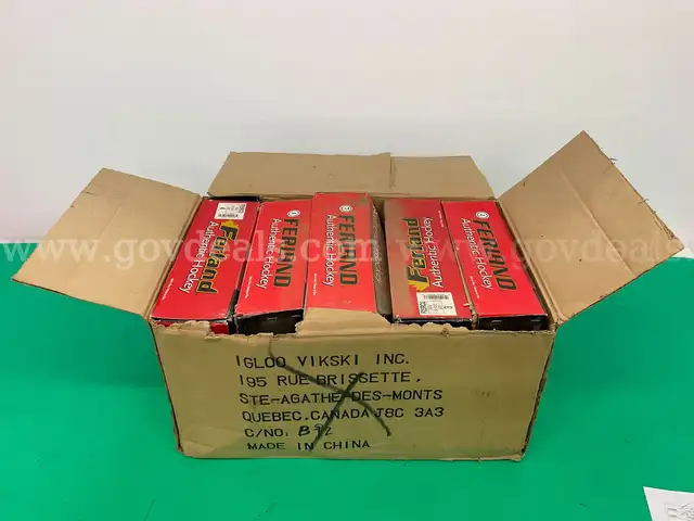 5 - Pairs of Ferland Ice Skates, Model F-10, Sizes: 4, 4, 3 & 7