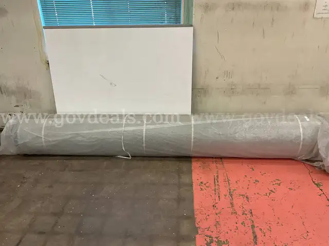 Dark Colored Commercial Roll of Carpet, 148" Long