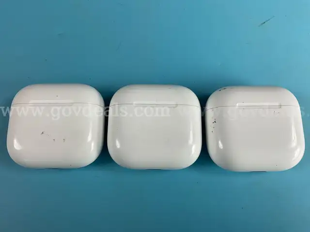 3 - Apple AirPods Gen 4 with Wireless Charging Cases, Model: A3058