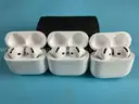 3 - Apple AirPods Gen 4 with Wireless Charging Cases, Model: A3058