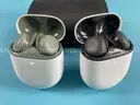 4 - Google Bluetooth Wireless Earbuds With Cases, All Power On