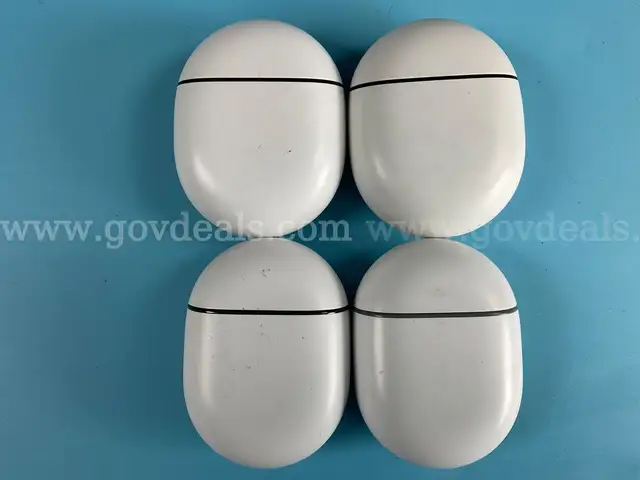 4 - Google Bluetooth Wireless Earbuds With Cases, All Power On