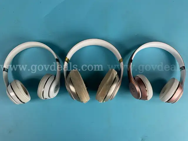 3 - Beats Bluetooth Wireless Headphones: 2 - Solo 3 & 1 - Studio