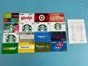 Lot of Gift Cards, Total Balance $224.76