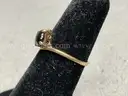 Gold Ring, Size 5 With Stone, 1.18 Grams