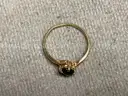 Gold Ring, Size 5 With Stone, 1.18 Grams