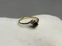 Gold Ring, Size 5 With Stone, 1.18 Grams