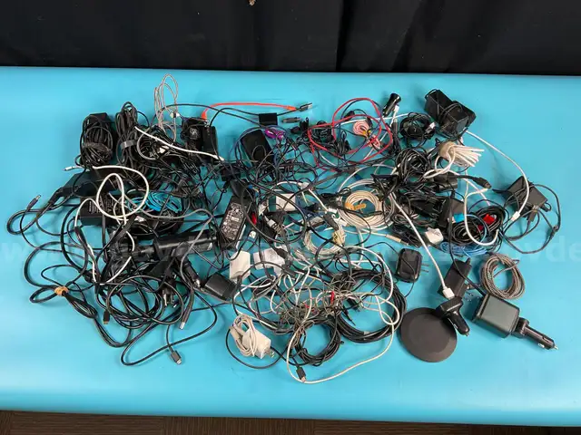 Box of Charging Cables