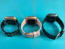 3 - Fitbit Versa 2 Fitness Trackers, Model FB507