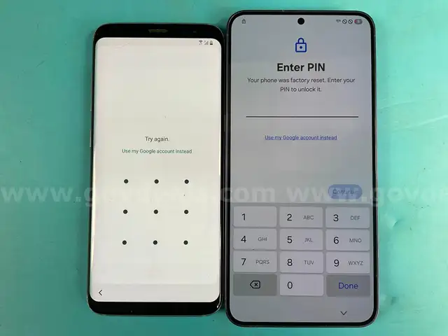 2 - Cell Phones (User Locked): Samsung Galaxy S8 Model SM-G950U & Samsung Model SM-S926U 256GB