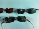 5 - Fashion Sunglasses, Labeled As Maui Jim With 1 - Case