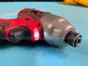 Milwaukee Cordless 1/4" Hex Impact Driver With Battery, Model 2462-20