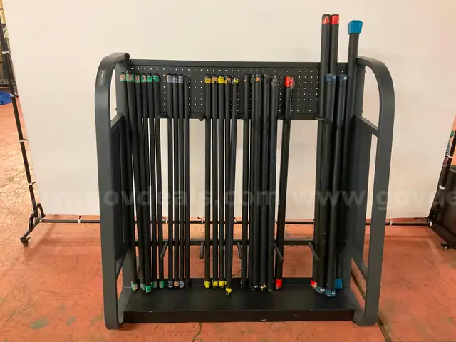 Power Systems Storage Rack With 30 - Aerobic Bars