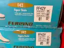 5 - Pairs of Ferland Ice Skates in Boxes, Various Models & Sizes