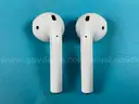 10 - Apple Airpods With Charging Cases, 1st Gen, Model 1602