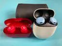 2 - Bluetooth Wireless Earbuds With Charging Cases: Beats Solo Buds, Model A3152 & Google Pixel Buds Pro