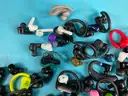 Lot of Misc Loose, Mismatched Earbuds & Empty Charging Cases