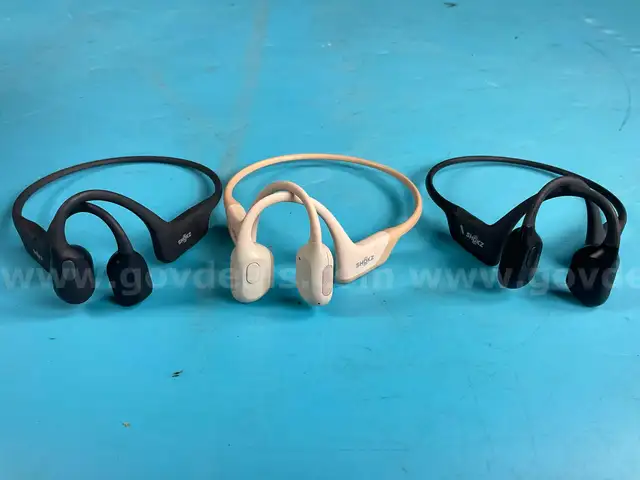 3 - Shokz Bluetooth Wireless Headphones, Models 2 - S810 & 1 - S803