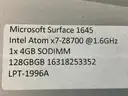 2 - Laptops: Microsoft Surface 1645 With Keyboard Cover & HP 14-fq1003d (Unable To Power On Due To No Charger)