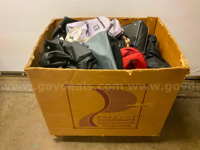 Large Box of Backpacks & Bags
