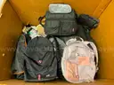 Large Box of Backpacks & Bags