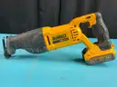 Dewalt DCS381 Cordless Variable Speed Reciprocating Saw With Battery, Battery Charger & Bag
