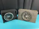 2 - Subwoofers in Boxes: 1 - 12" Kicker Comp and 1 - 10" Dual (Both Untested)