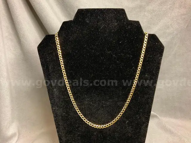 Gold Necklace, 20", 16.51 Grams