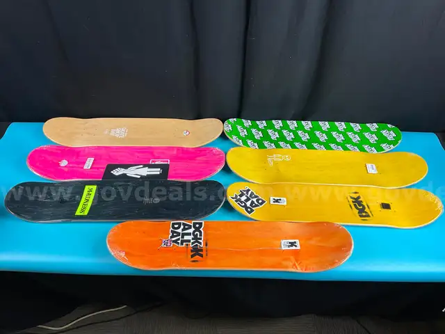 7 - Skateboard Decks